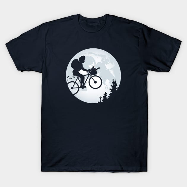 A Bicycle Built For Two T-Shirt by dann